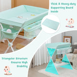 NNECW Portable Folding Baby Changing Table for Infant Newborn Nursery