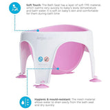 NNEDPE Angelcare Baby Bath Soft Touch Ring Seat - Pink