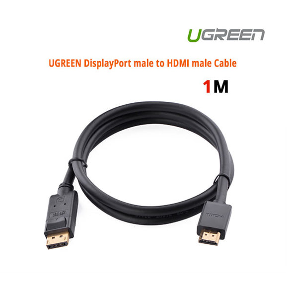 NNEDSZ DP male to HDMI male cable 1M black (10238)