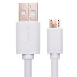 NNEDSZ Micro USB Male cable Gold-Plated - White 2M (10850)SB Male to U