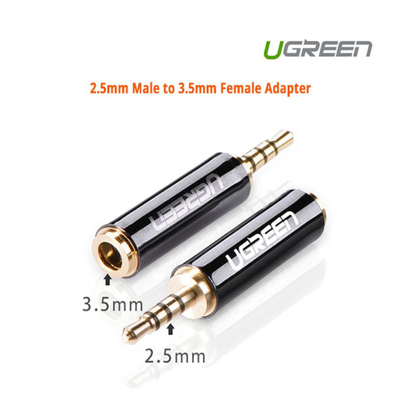 NNEDSZ 2.5mm Male to 3.5mm Female Adapter (20501)