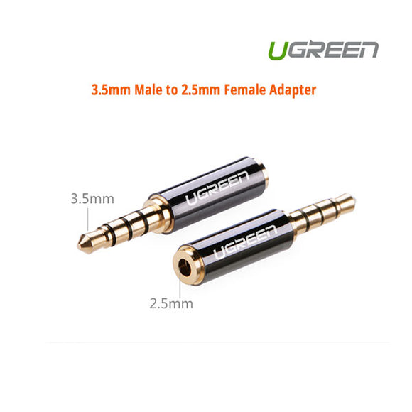 NNEDSZ 3.5mm Male to 2.5mm Female Adapter (20502)