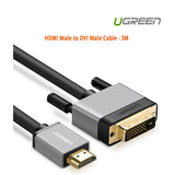 NNEDSZ HDMI Male to DVI Male Cable 3M (20888)