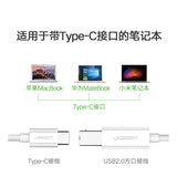 NNEDSZ Type C to USB-B Cable White 1.5M (40417)