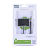 NNEDSZ Mini Display Port to HDMI &amp; VGA Dual Converter Premium ABS case - Black (10439)