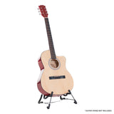 NNEDPE Karrera Acoustic Cutaway 40in Guitar - Natural