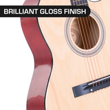NNEDPE Karrera Acoustic Cutaway 40in Guitar - Natural