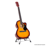 NNEDPE Karrera Acoustic Cutaway 40in Guitar - Sunburst