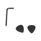 NNEDPE Karrera 43in Acoustic Bass Guitar - Black