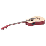 NNEDPE Acoustic Bass Guitar Karrera 43in with electric pickup - Natural