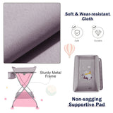 NNECW Portable Folding Baby Changing Table with Wheels