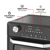 NNEDPE Pronti 18L 1500W Electric Air Fryer Multi Cooker Oven Black