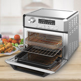 NNEDPE Pronti 18L 1500W Electric Air Fryer Multi Cooker Oven Silver