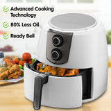 NNEDPE Pronti 7.2L 1800W Air Fryer Cooker Kitchen Oven White