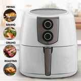 NNEDPE Pronti 7.2L 1800W Air Fryer Cooker Kitchen Oven White