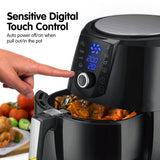 NNEDPE Pronti 7.2L 1800W Air Fryer Cooker Kitchen Oven Black