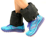 NNEDPE 2x 2.5kg Adjustable Ankle Exercise Running Weights