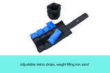 NNEDPE 2x 5kg Adjustable Ankle Exercise Running Weights