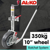 NNEDPE Alko 10 inch Trailer Boat Jockey Wheel