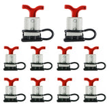 NNEDSZ 10X 50A Style Plug Connector Caravan Trailer Solar 4X4 Truck T-Bar