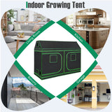 NNECW Mylar Hydroponic Grow Tent with Window