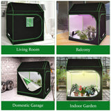 NNECW Growing Dark Room with Adjustable Straps for Indoor Plant Germination