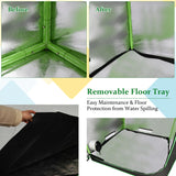NNECW Growing Dark Room with Adjustable Straps for Indoor Plant Germination