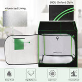 NNECW Growing Dark Room with Adjustable Straps for Indoor Plant Germination