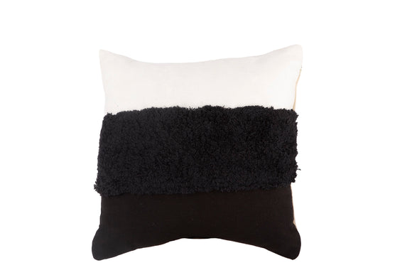 NNEIDS Cushions Set of 2 BLK / WHT