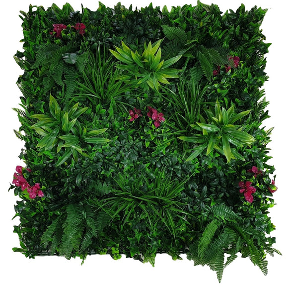 NNEDSZ Lilac Vertical Garden / Green Wall UV Resistant 100cm x 100cm Panel
