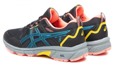NNEKG Womens Gel Venture 8 Trail Shoe (Black Digital Aqua Size 11.5 US)