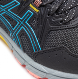 NNEKG Womens Gel Venture 8 Trail Shoe (Black Digital Aqua Size 12 US)