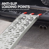 NNEDPE Heavy Duty Folding Aluminium Ramp