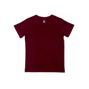 NNEIDS - Childrens T-Shirt - Burgundy, 3