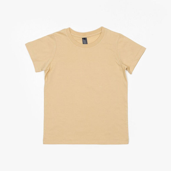NNEIDS  - Childrens T-Shirt - Tan, 6