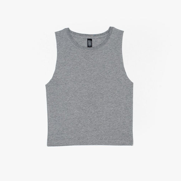 NNEIDS - Youth Muscle Tank - Grey Marle, 7