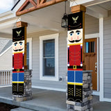 NNETM 1 Pair Christmas Nutcracker Banner Decorations