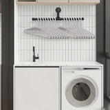 NNETM Metallic Chic: Wall-Mounted Garment Organizer