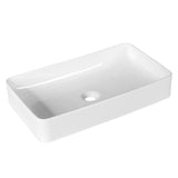 NNECW Bathroom Vessel Sink with Pop-up Drain