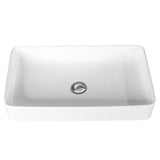 NNECW Bathroom Vessel Sink with Pop-up Drain