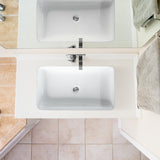 NNECW Bathroom Vessel Sink with Pop-up Drain