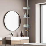 NNECW 152-274 CM Height Adjustable Freestanding Shower Shelf for Bathroom