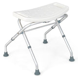 NNECW 3-Level Height Adjustable Shower Seat with Handles