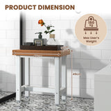 NNECW Waterproof Shower Bench for Bathroom and Inside Shower