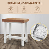 NNECW Waterproof Shower Bench for Bathroom and Inside Shower
