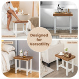 NNECW Waterproof Shower Bench for Bathroom and Inside Shower