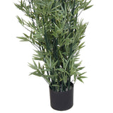 NNEDSZ Stabilized Artificial Japanese Bamboo On A Green Trunk 2.1m