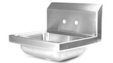 NNEDPE 304 Grade Stainless Steel Sink Kitchen Bathroom Hand Basin