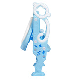 NNECW Height-Adjustable Foldable Potty Seat with Non-Slip Step for Kids Aged 2 to 7 Years Old-Blue