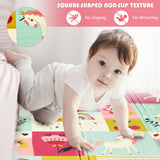 NNECW Foldable and Reversible Baby Play Mat with Non-Toxic Material for Indoor and Outdoor Use